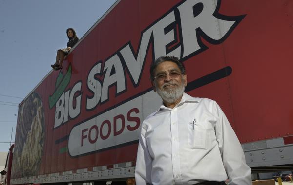 Big Saver Truck with the CEO