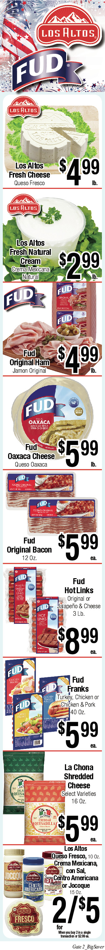 Big Saver Food Weekly AD 3 Page. valid thruogh 07/02/2025 - 07/08/2025