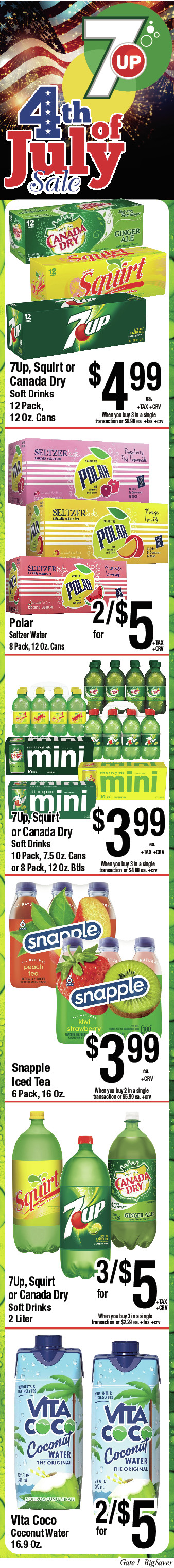 Big Saver Food Weekly AD 4 Page. valid thruogh 07/02/2025 - 07/08/2025