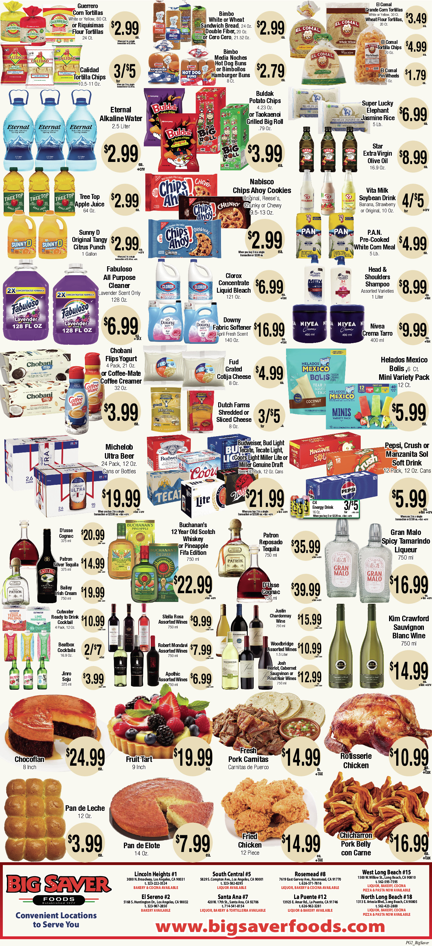 Big Saver Food Weekly AD 2 Page. valid thruogh 06/03/2026 - 06/09/2026