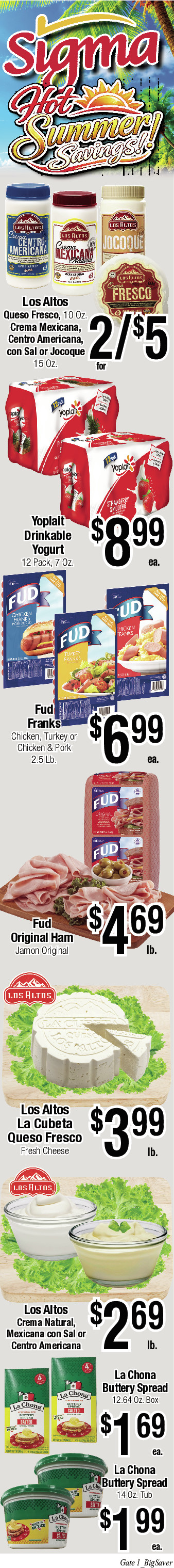 Big Saver Food Weekly AD 3 Page. valid thruogh 09/09/2026 - 09/15/2026