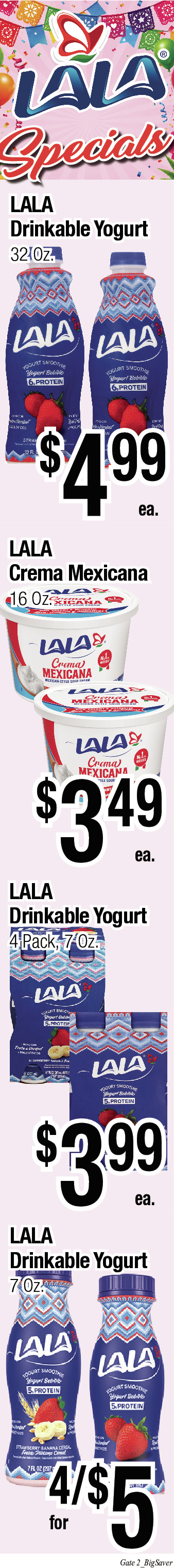 Big Saver Food Weekly AD 4 Page. valid thruogh 09/09/2026 - 09/15/2026